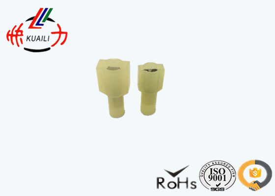 Spade Electrical Male and female Full Insulated Wire Connectors Terminal Nylon Yellow