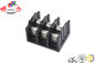 Pcb Enclosed Power Distribution Terminal Block Heavy - Current Three Inlet